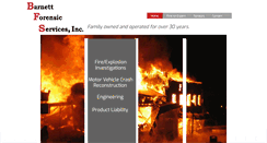 Desktop Screenshot of barnettforensic.com