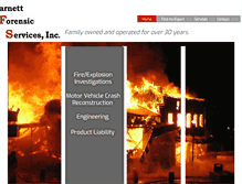 Tablet Screenshot of barnettforensic.com